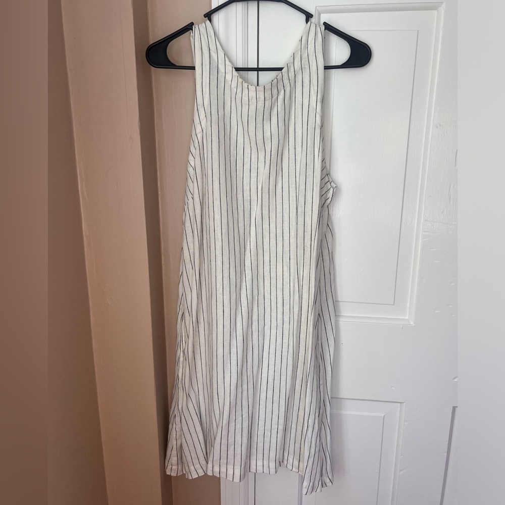 Striped shift dress